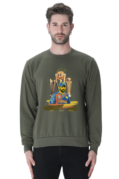 Dhoni's Titles (Crewneck Sweatshirt)