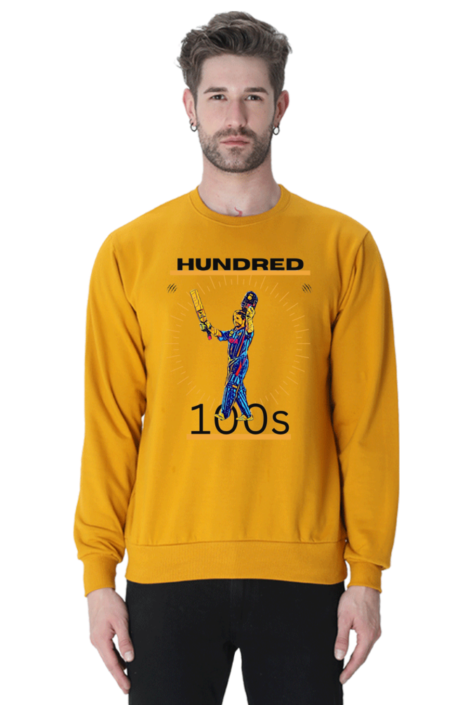Sachin's 100th Hundred (Crewneck Sweatshirt)