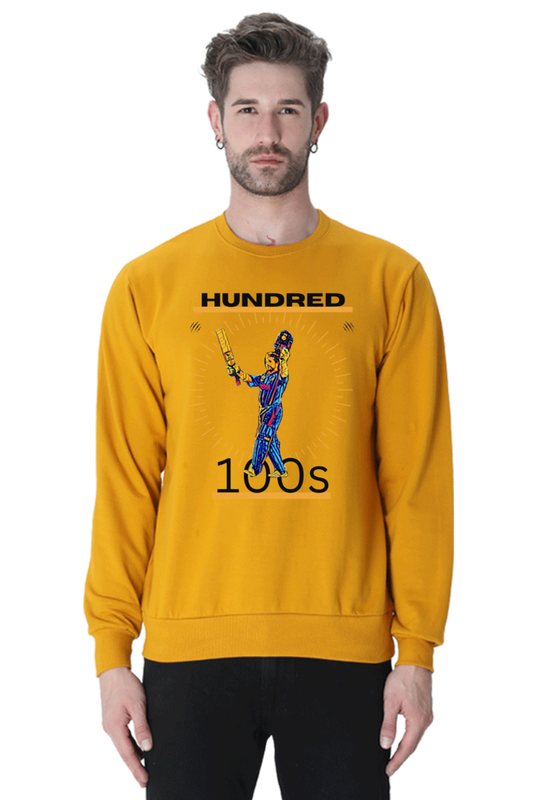 Sachin's 100th Hundred (Crewneck Sweatshirt)