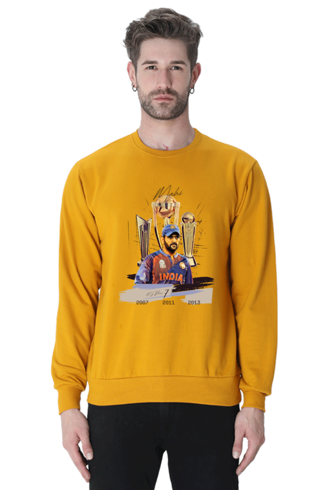 Dhoni's Titles (Crewneck Sweatshirt)