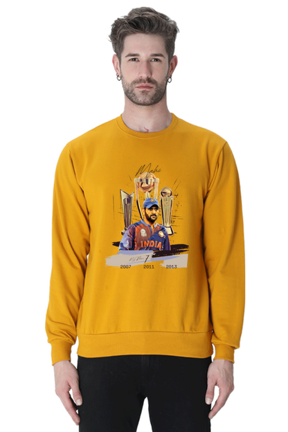 Dhoni's Titles (Crewneck Sweatshirt)