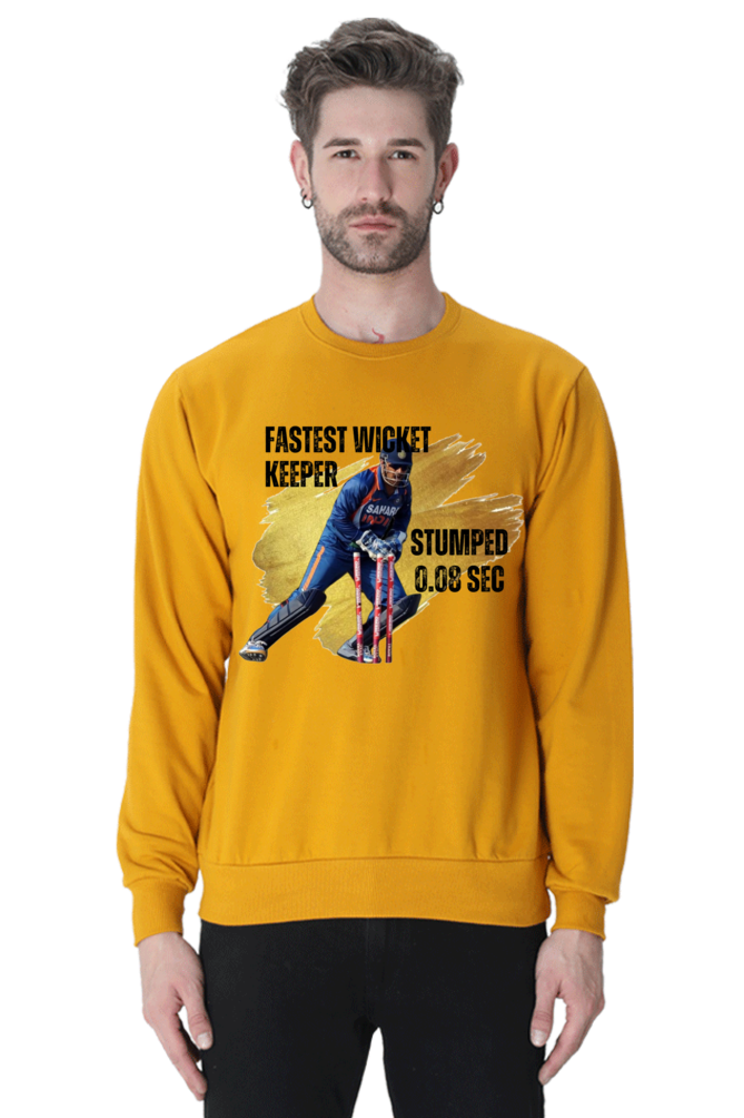 Dhoni's Fastest Stumping (Crewneck Sweatshirt)
