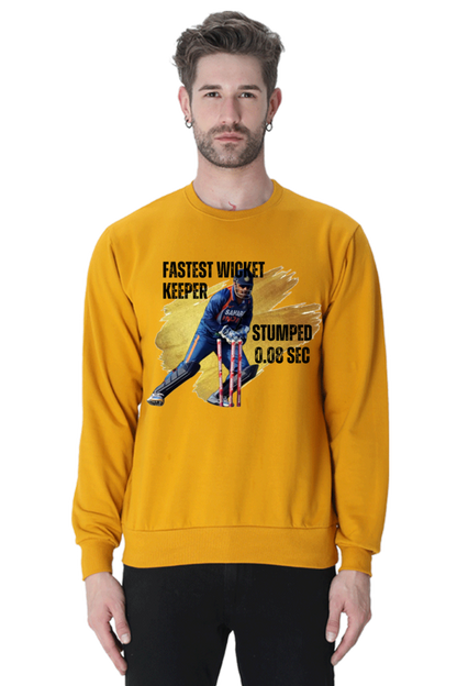 Dhoni's Fastest Stumping (Crewneck Sweatshirt)