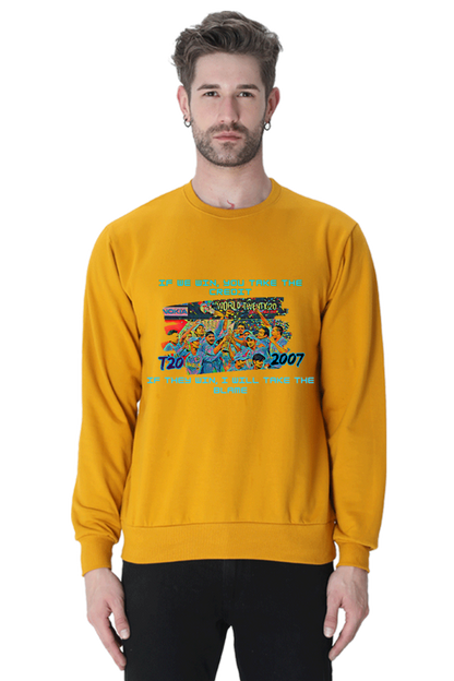 T20I WC Champions' 07 (Crewneck Sweatshirt)