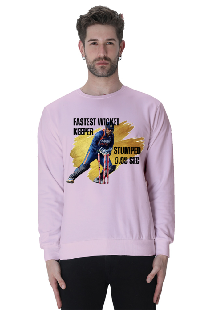 Dhoni's Fastest Stumping (Crewneck Sweatshirt)