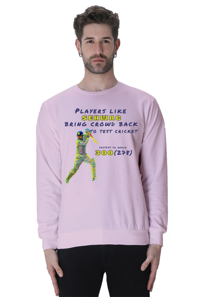 Majestic Sehwag (Crewneck Sweatshirt)