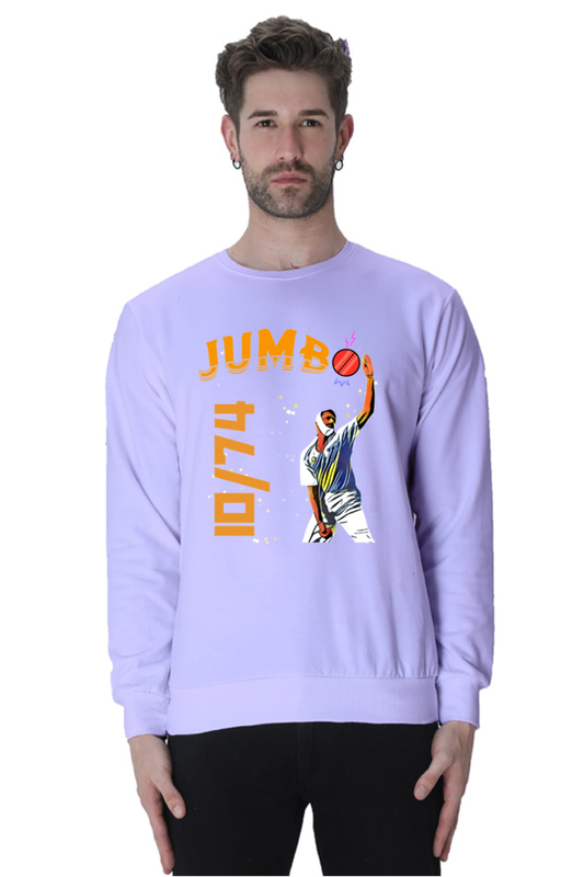 Kumble's 10 Wickets (Crewneck Sweatshirt)