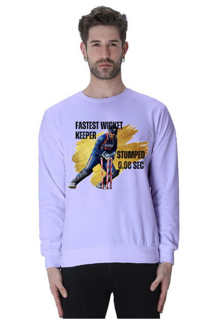 Dhoni's Fastest Stumping (Crewneck Sweatshirt)