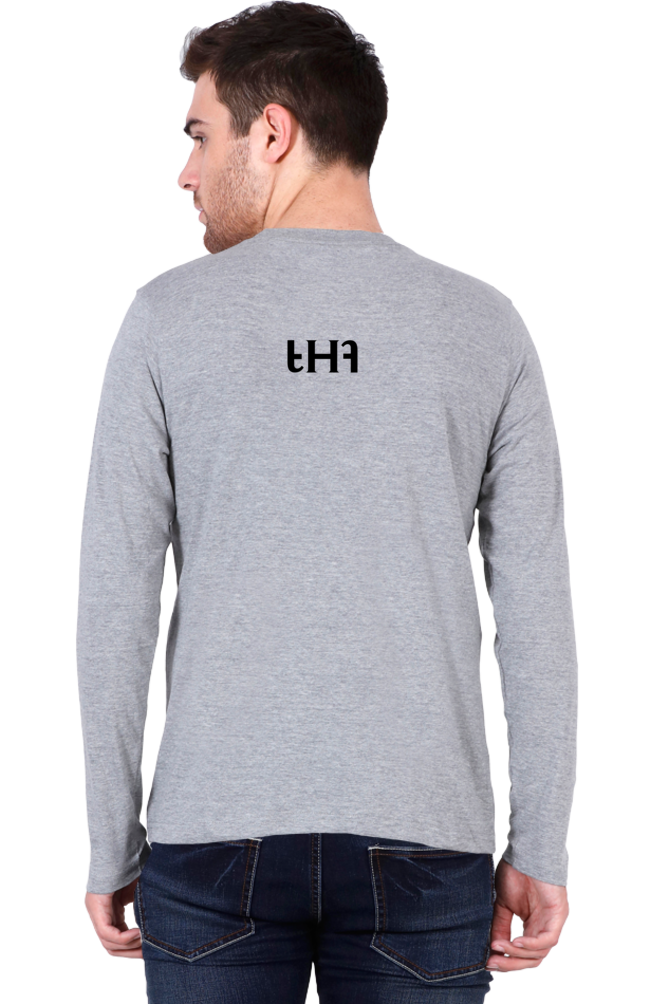 Dhoni Finishes Off in Style (Round Neck Full Sleeve T-Shirt)