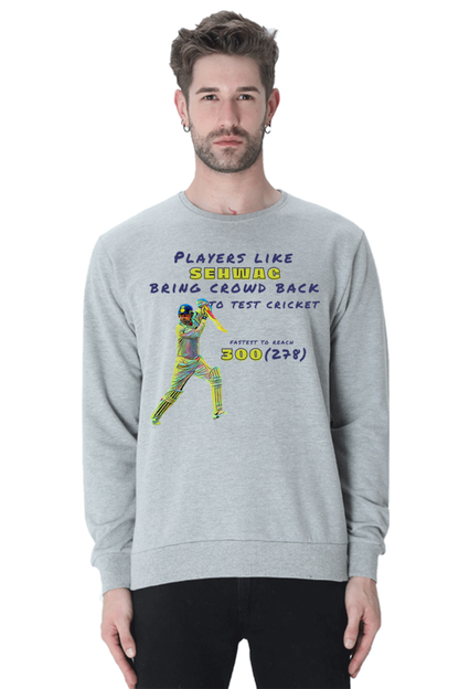 Majestic Sehwag (Crewneck Sweatshirt)