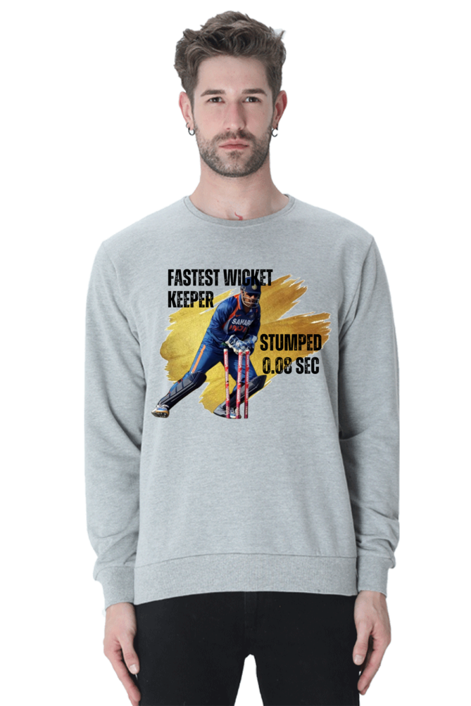 Dhoni's Fastest Stumping (Crewneck Sweatshirt)