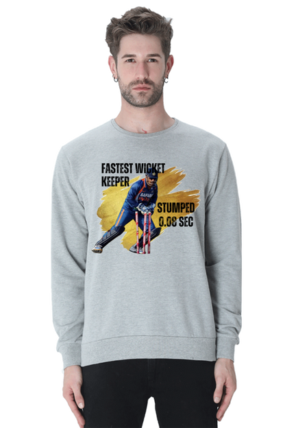 Dhoni's Fastest Stumping (Crewneck Sweatshirt)