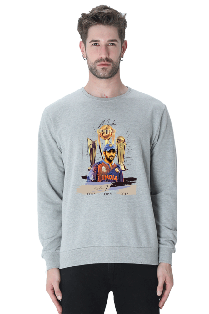 Dhoni's Titles (Crewneck Sweatshirt)