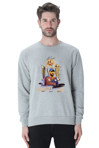 Dhoni's Titles (Crewneck Sweatshirt)