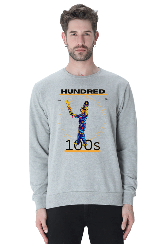 Sachin's 100th Hundred (Crewneck Sweatshirt)