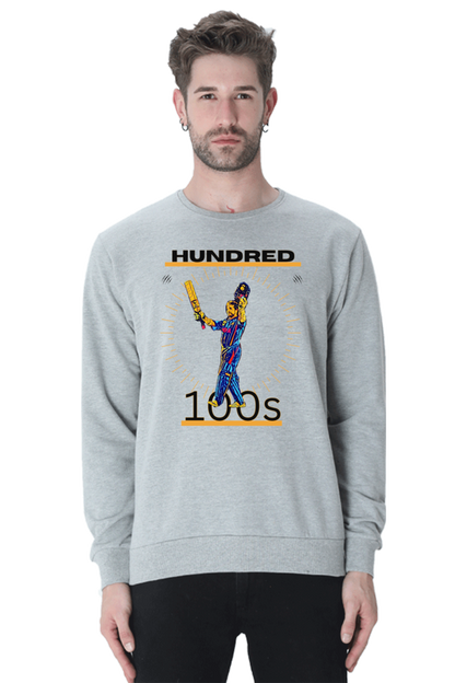 Sachin's 100th Hundred (Crewneck Sweatshirt)