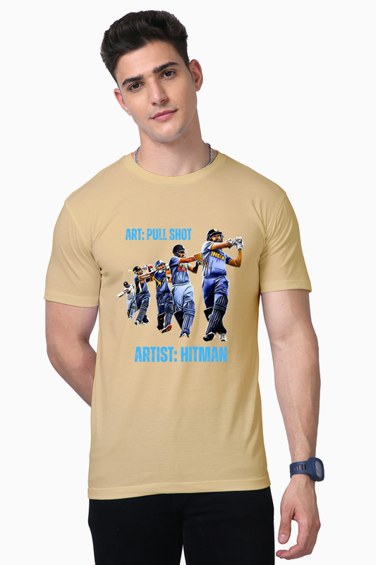 Hitman's Pull (Round Neck Supima Half Sleeve T-Shirt)