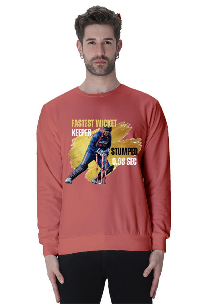 Dhoni's Fastest Stumping (Crewneck Sweatshirt)