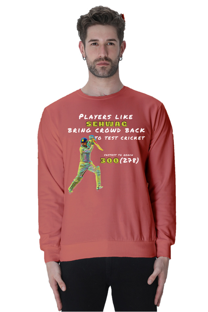 Majestic Sehwag (Crewneck Sweatshirt)