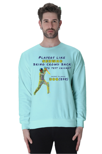Majestic Sehwag (Crewneck Sweatshirt)