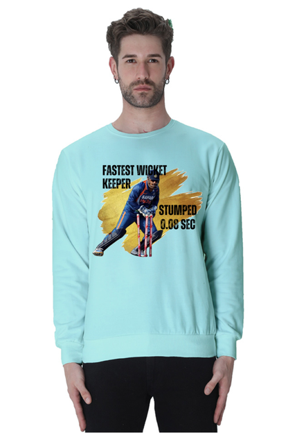 Dhoni's Fastest Stumping (Crewneck Sweatshirt)