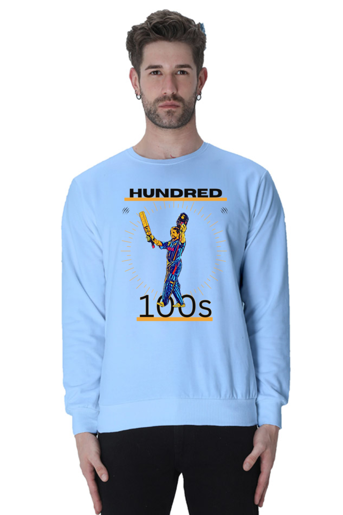 Sachin's 100th Hundred (Crewneck Sweatshirt)