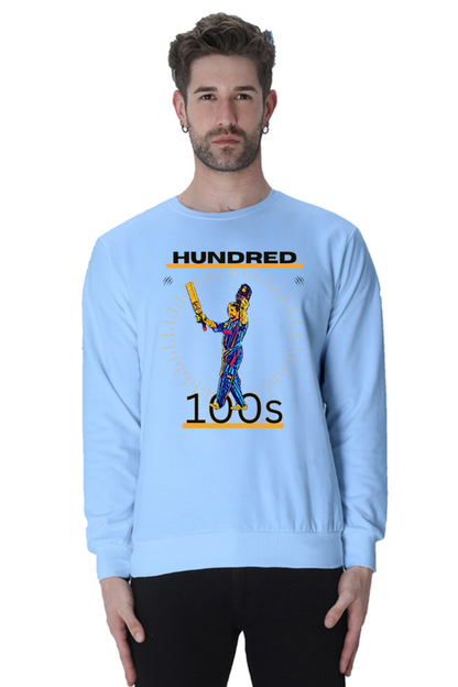 Sachin's 100th Hundred (Crewneck Sweatshirt)
