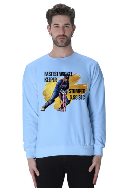 Dhoni's Fastest Stumping (Crewneck Sweatshirt)