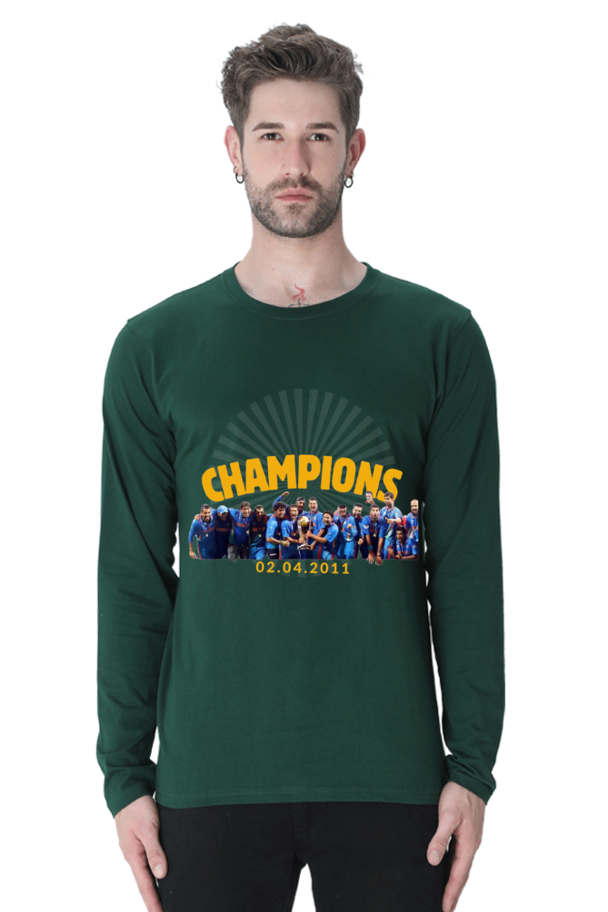 ODI WC Champions' 11 (Round Neck Full Sleeve T-Shirt)