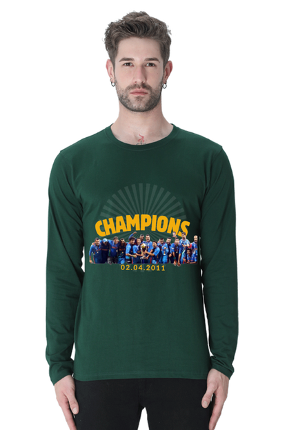 ODI WC Champions' 11 (Round Neck Full Sleeve T-Shirt)